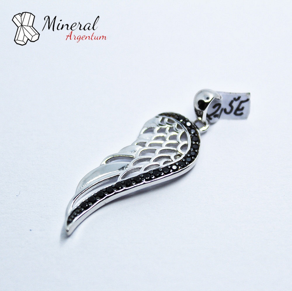 Stříbrný přívěšek andělská křídla AG 925/1000