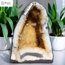 Citrínová geoda 10,85 kg