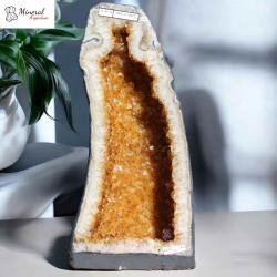 Citrínová geoda 11 kg